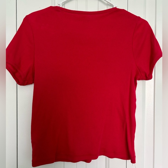 Women’s Roxy Red T-shirt- Size M - Picture 2 of 4